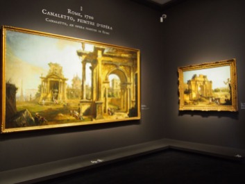 L'exposition d'ouverture sur Canaletto